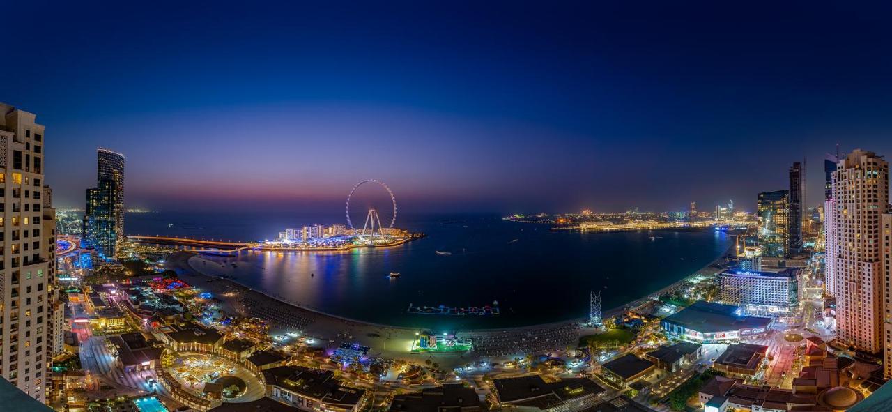 Jbr Penthouse With Terrace Pool Appartement Dubai Buitenkant foto