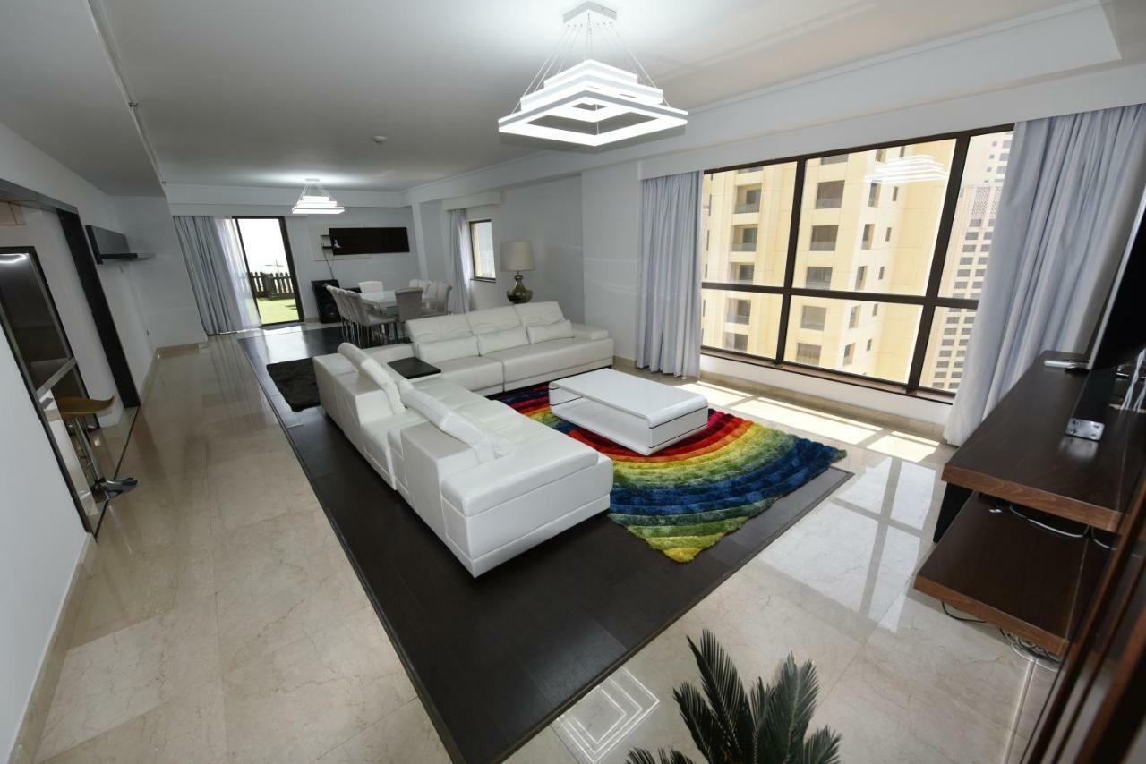 Jbr Penthouse With Terrace Pool Appartement Dubai Buitenkant foto