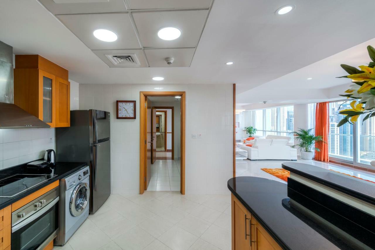 Jbr Penthouse With Terrace Pool Appartement Dubai Buitenkant foto